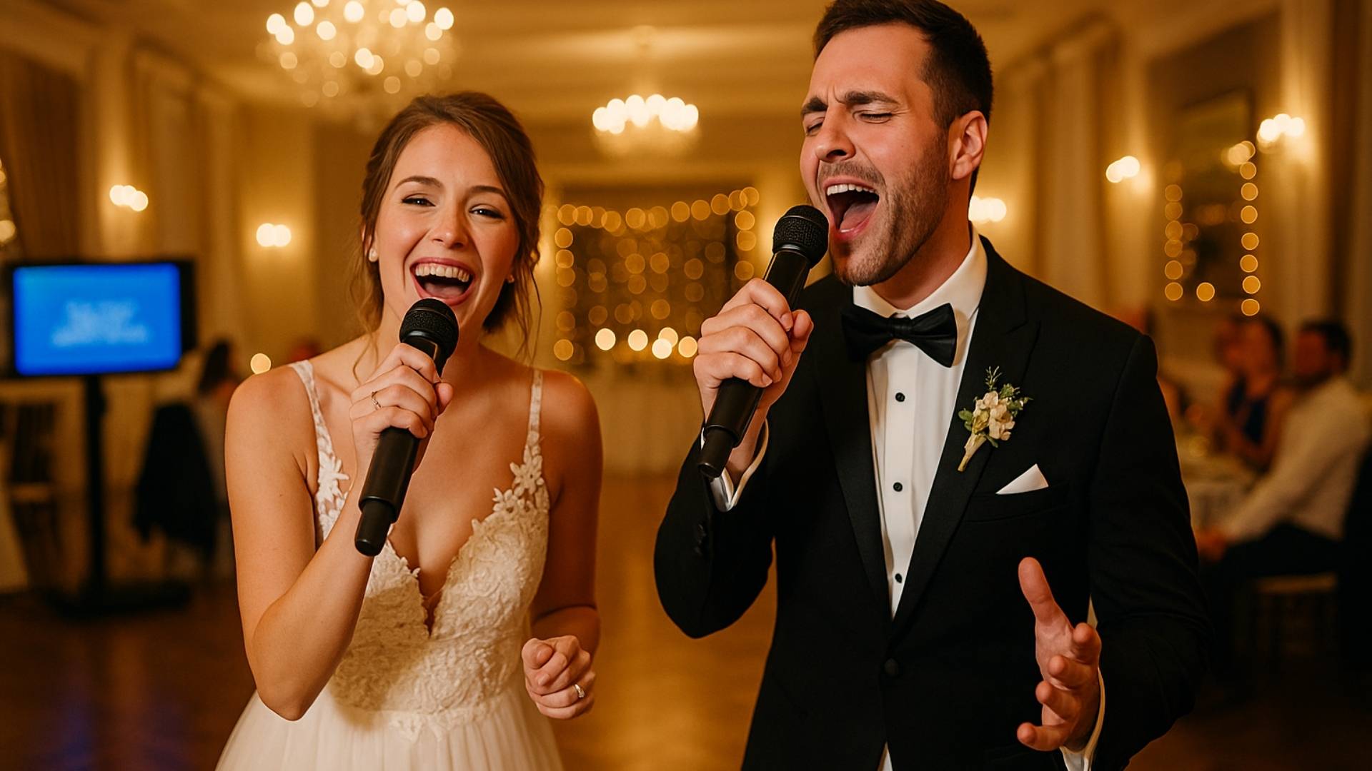 Karaoke na weselu – czy warto i kiedy najlepiej je zorganizować? | fot. DJ Lama