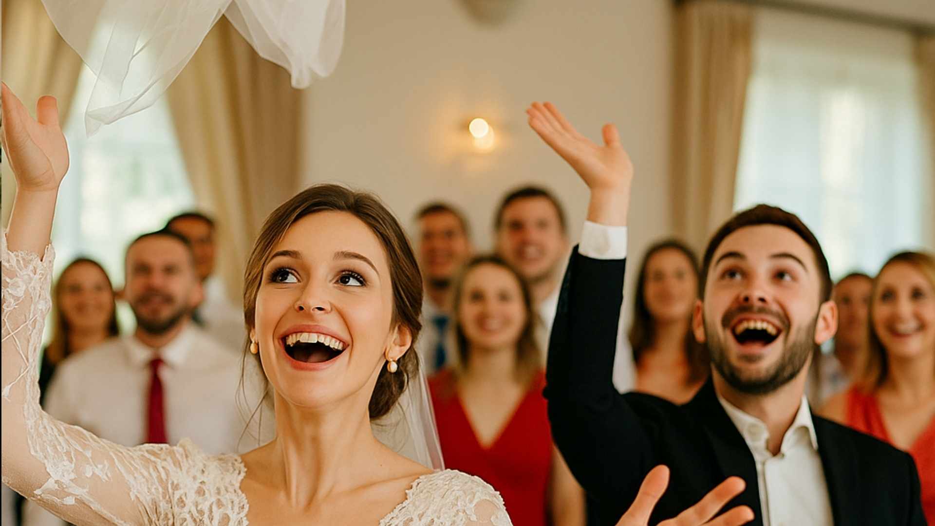 Najlepsze oczepiny? Te 11 zabaw robi furorę na weselach! | fot. Djlama.pl