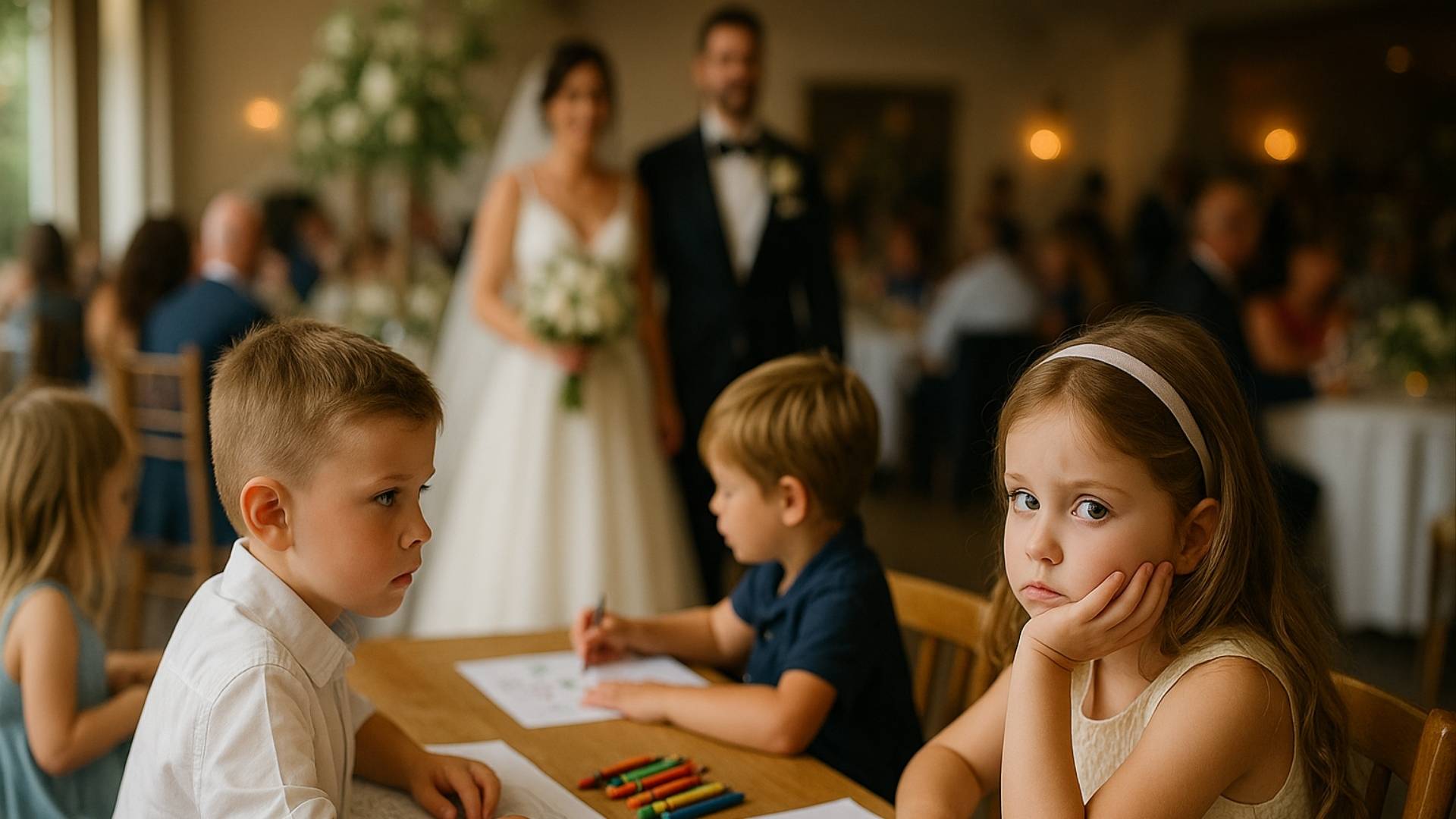Dzieci na weselu – uroczy akcent czy niepotrzebne zamieszanie? Okiem rodziców i Młodej Pary | fot. Djlama.pl