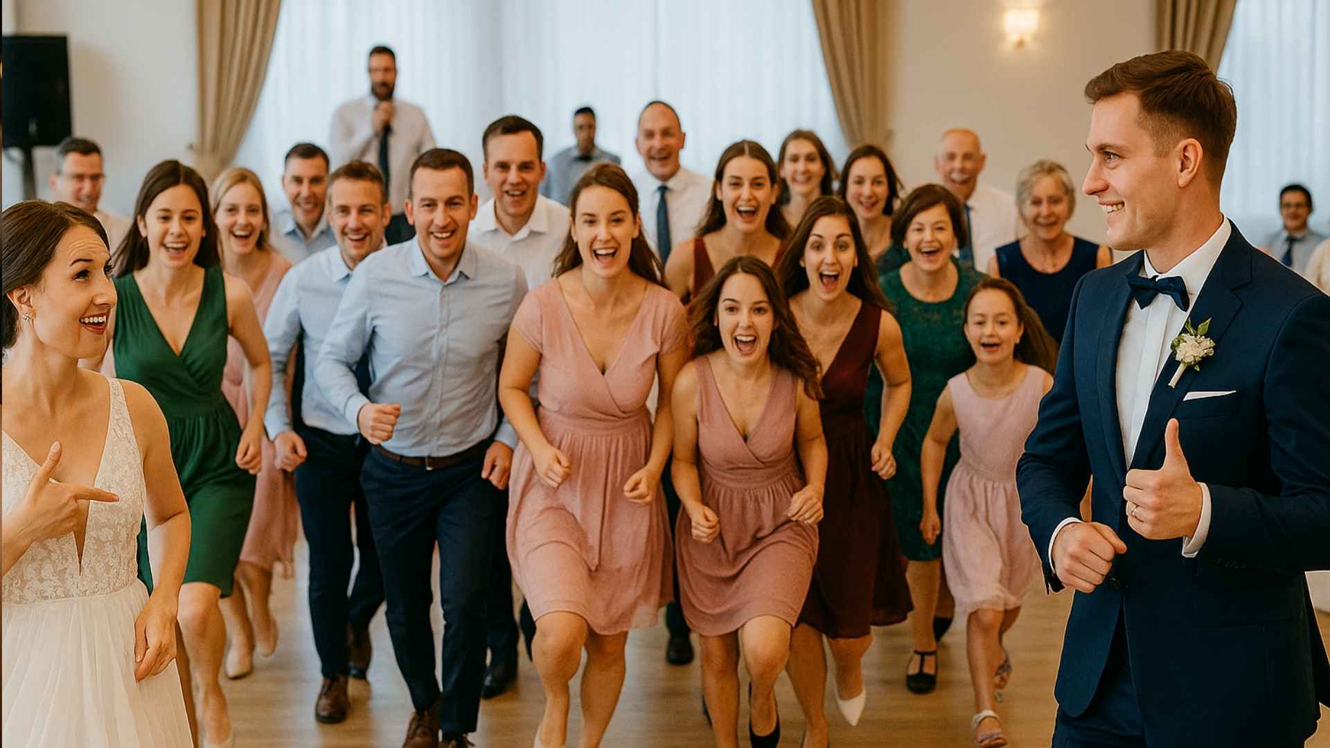 Nowy hit wesel! Zabawa „Do kogo to pasuje?” rozkręca każdą imprezę – goście biegają, młodzi się śmieją, DJ prowadzi show | Fot. Djlama.pl